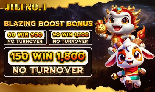 JILINo1 Blazing Boost no-turnover deposit tiers