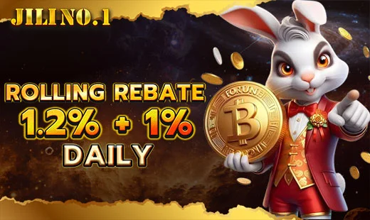 JILINo1 rolling rebate by VIP level