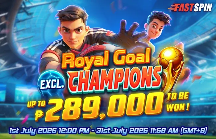 Fastspin Royal Champions EXP level rewards on JILINo1